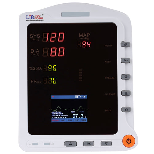 Patient Monitor -  Three Parameter - Spo2 , NIBP & Temp